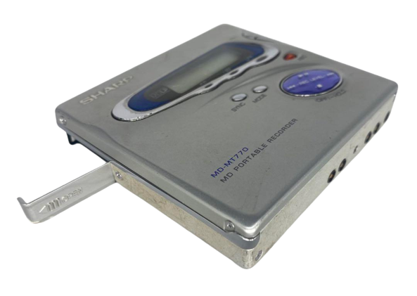 Sharp MD-MT770 Silver minidisc MD walkman player recorder Good