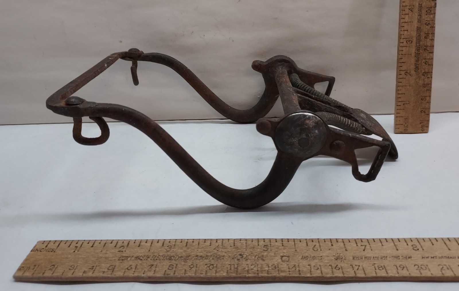 Western Cowboy SPADE HORSE BIT - HOME MADE - AS IS - listing #226267