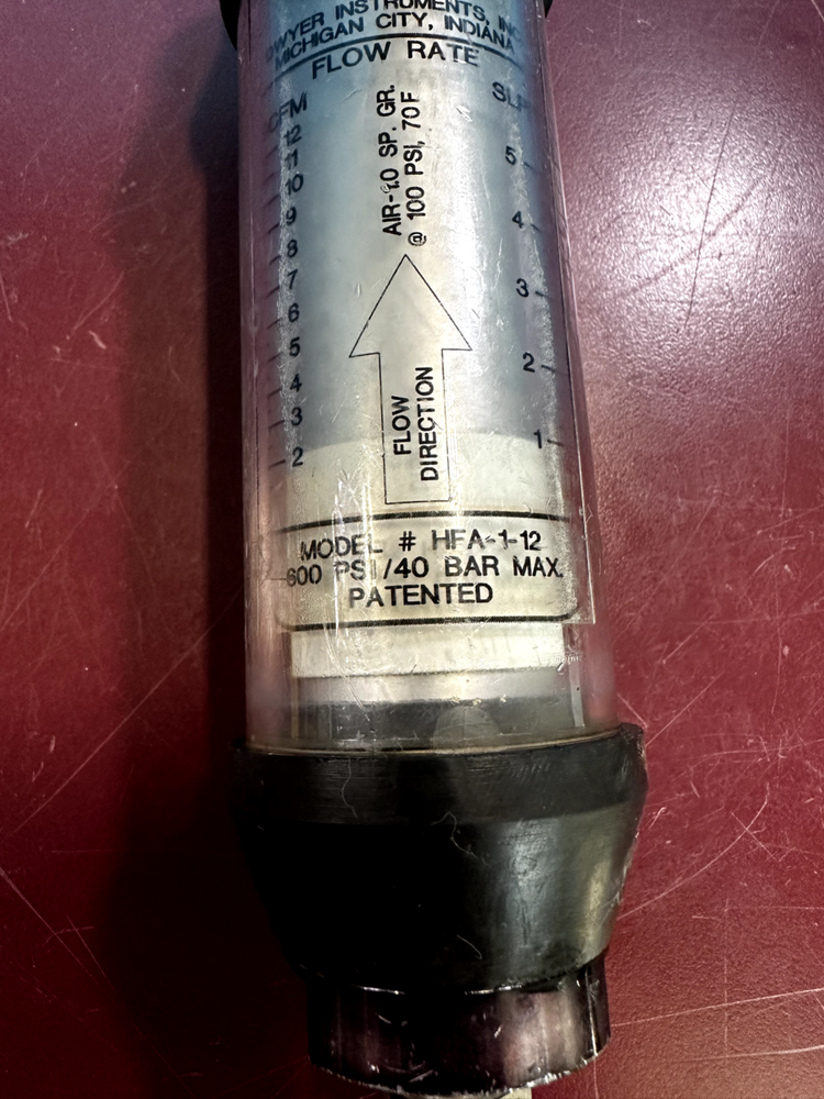 AS IS UNTESTED Dwyer HFA-1-12