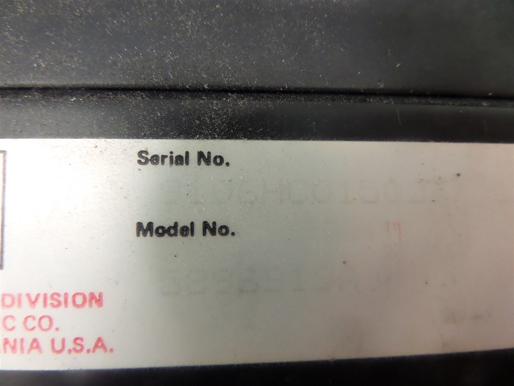 Brooks 5896 Mass Flow Controller Readout 5896B91A w/ Mounting Brackets