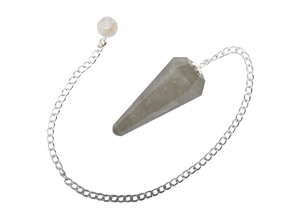 Smoky Quartz Dowsing Crystal Pendulum