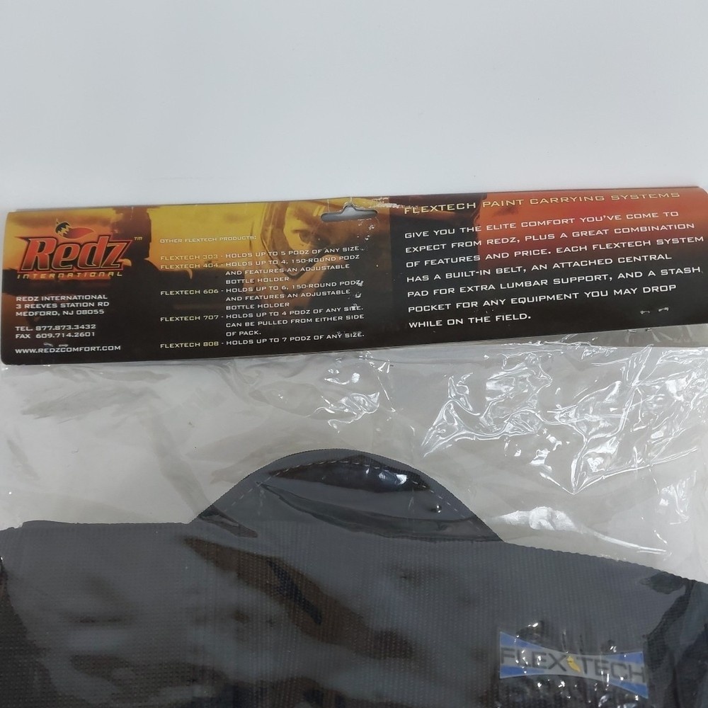Redz Paintball Flextech 808 Pod-Pack (Harness) 4 + 3 Capacity 2004