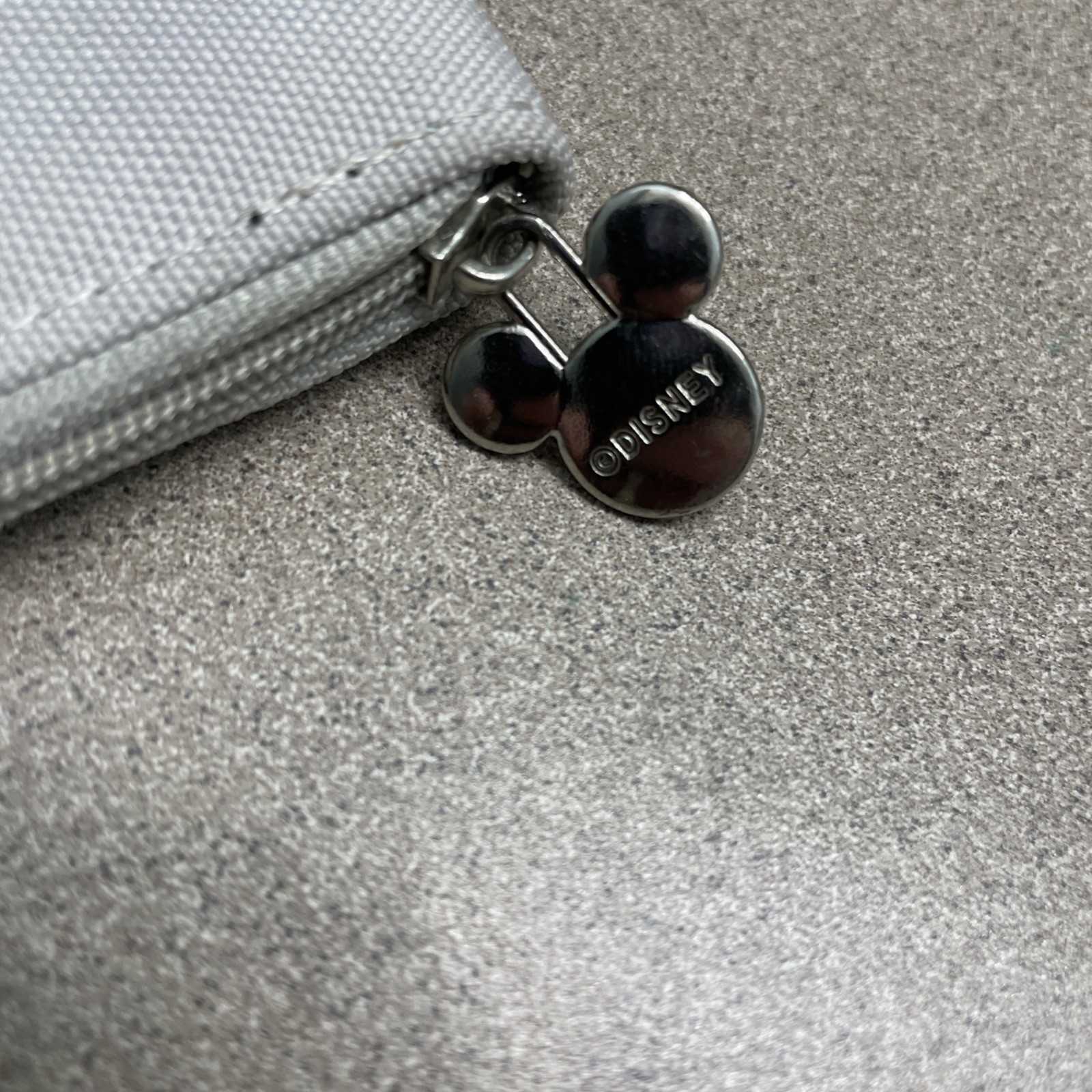 Walt Disney Mickey Mouse Bifold Zip Around Square Wallet World Famous