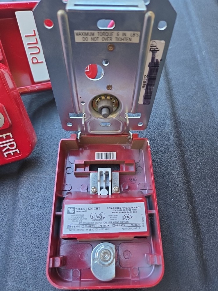 FIRE ALARM MANUEL PULL STATIONS