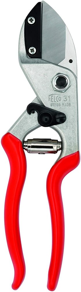 Felco 31 Pruning Shear, Anvil Style, Swiss Made, High Performance