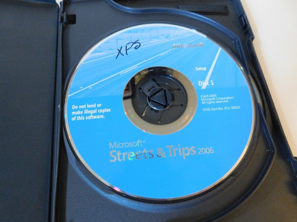 Microsoft Streets & Trips 2006