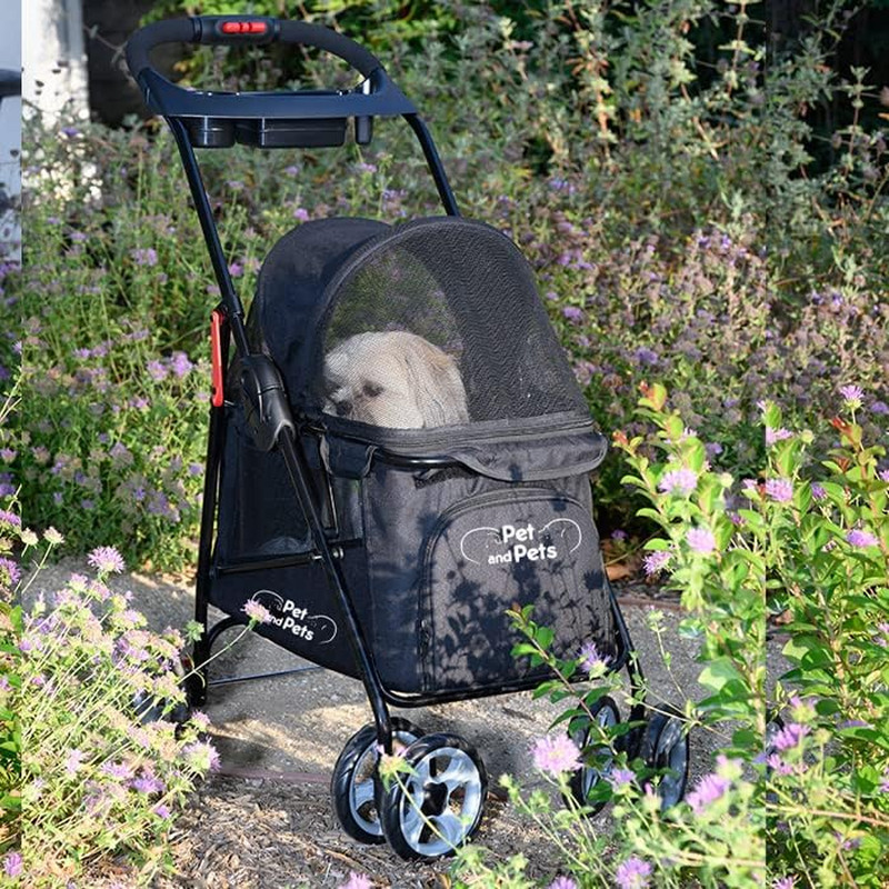 Simplicity Pet Stroller, Black