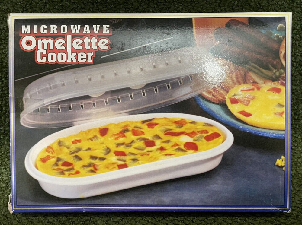 Microwave Omelet Maker Cooker Breakfast Gadget Tool Eggs Quick & Easy