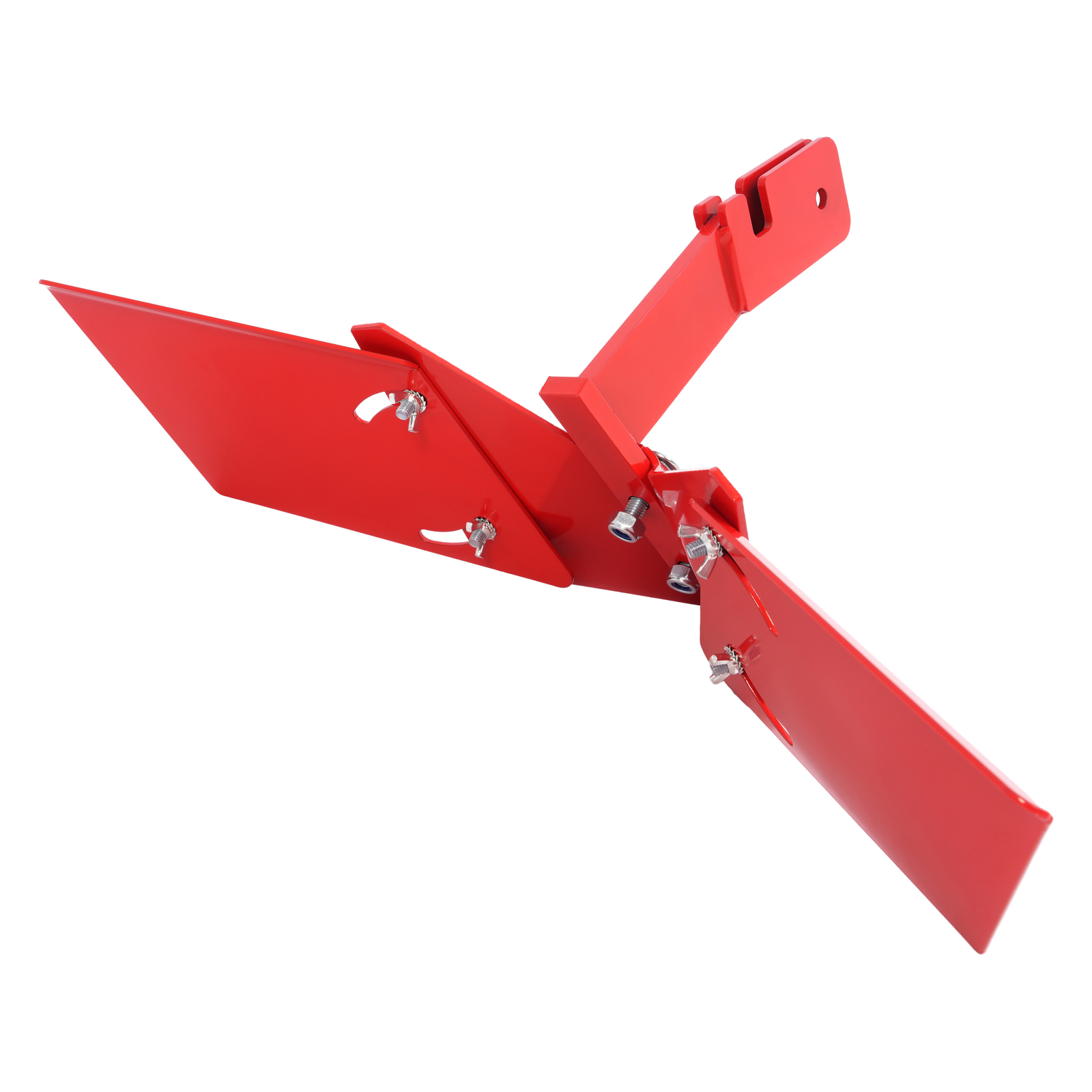 Red Adjustable Wing 15683 Hiller-Furrower Kit For Rear Tine Tillers Rototiller