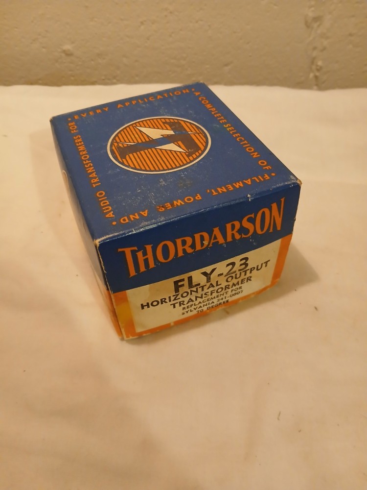 Thordarson Flyback Transformer Vertical Output nos Fly-23