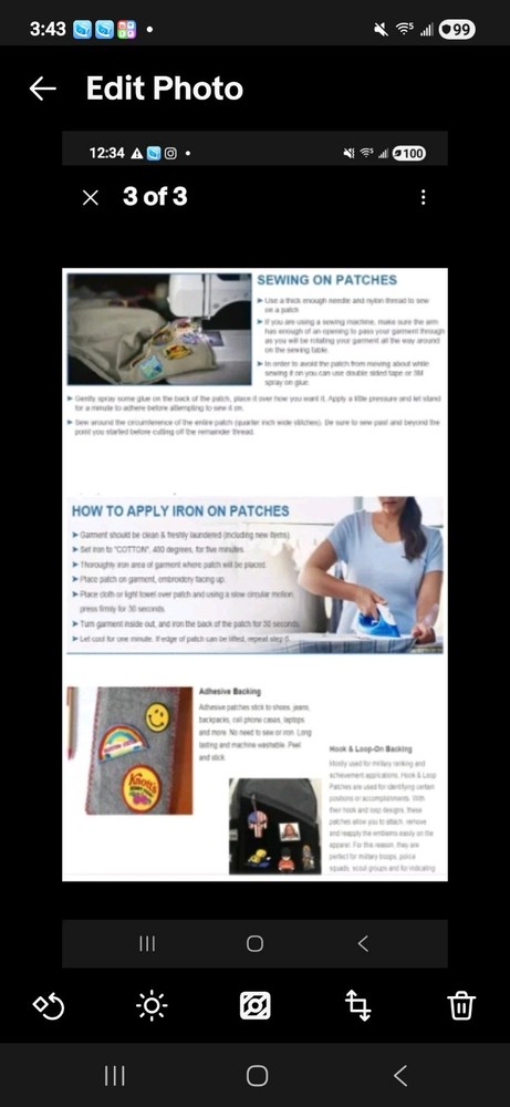 Harley Davidson Eagle Spread Wings Motorcycle Patch VINTAGE