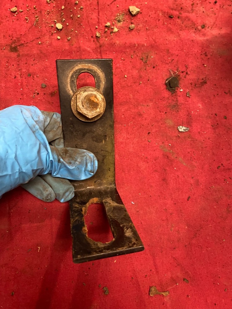 Kenworth # A11-1822 TAIL LIGHT bracket WITH BOLT