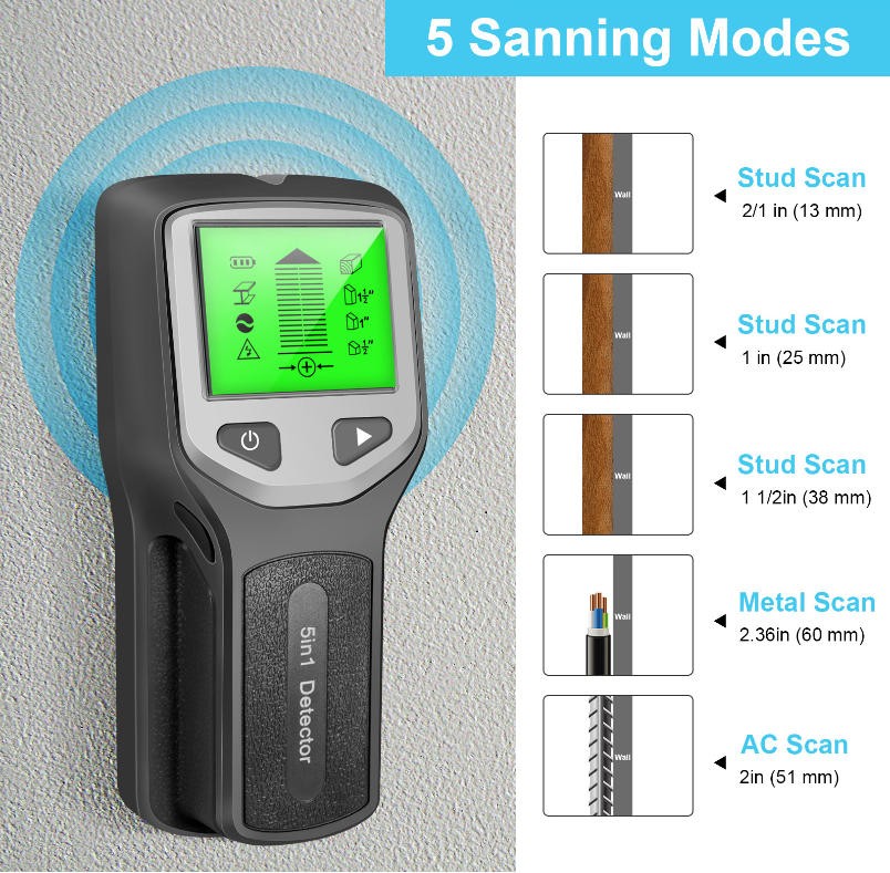 Finder Wall Scanner Stud Sensor Wall Detector Wall Metal Detector Measuring Tool