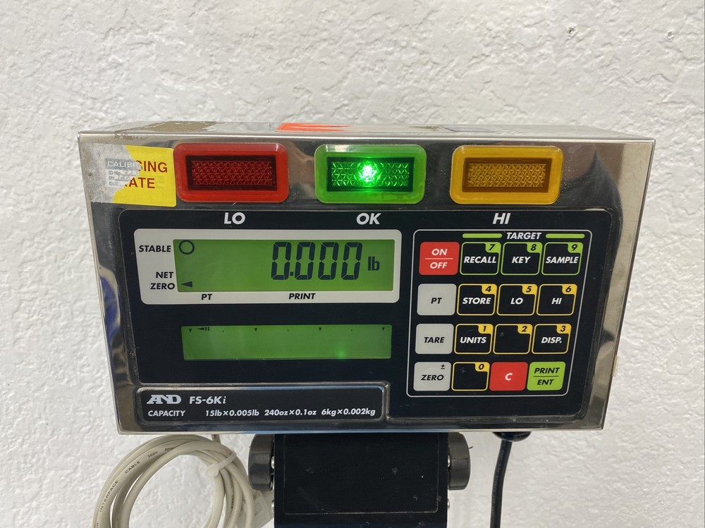 A&D Weighing FS-6Ki Checkweighing Scale