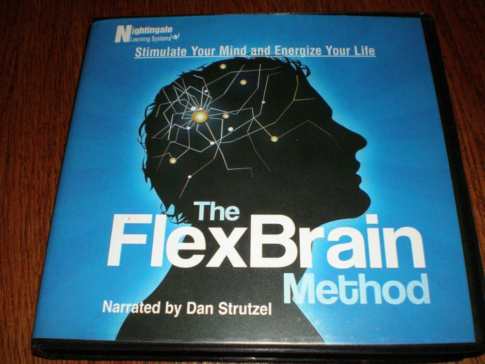 NIGHTINGALE CONANT The Flex Brain Method (7 CD Audio Set) With Workook CD