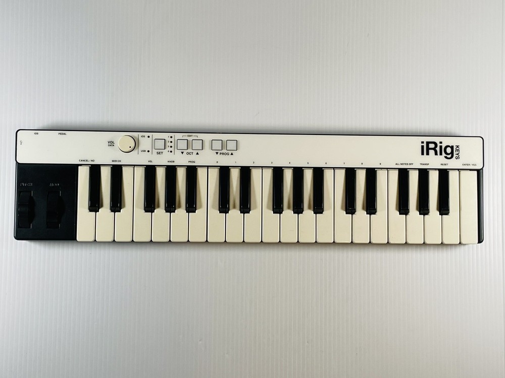 IK Multimedia iRig Keys Mini 37 MIDI Controller Keyboard iPhone iPad Untested