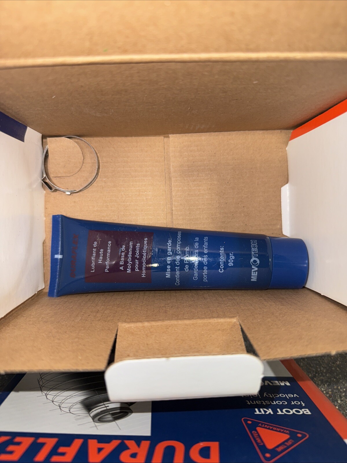 Two New Mevotech Duraflex CV Joint Boot Kit DX877 2PC.See Description