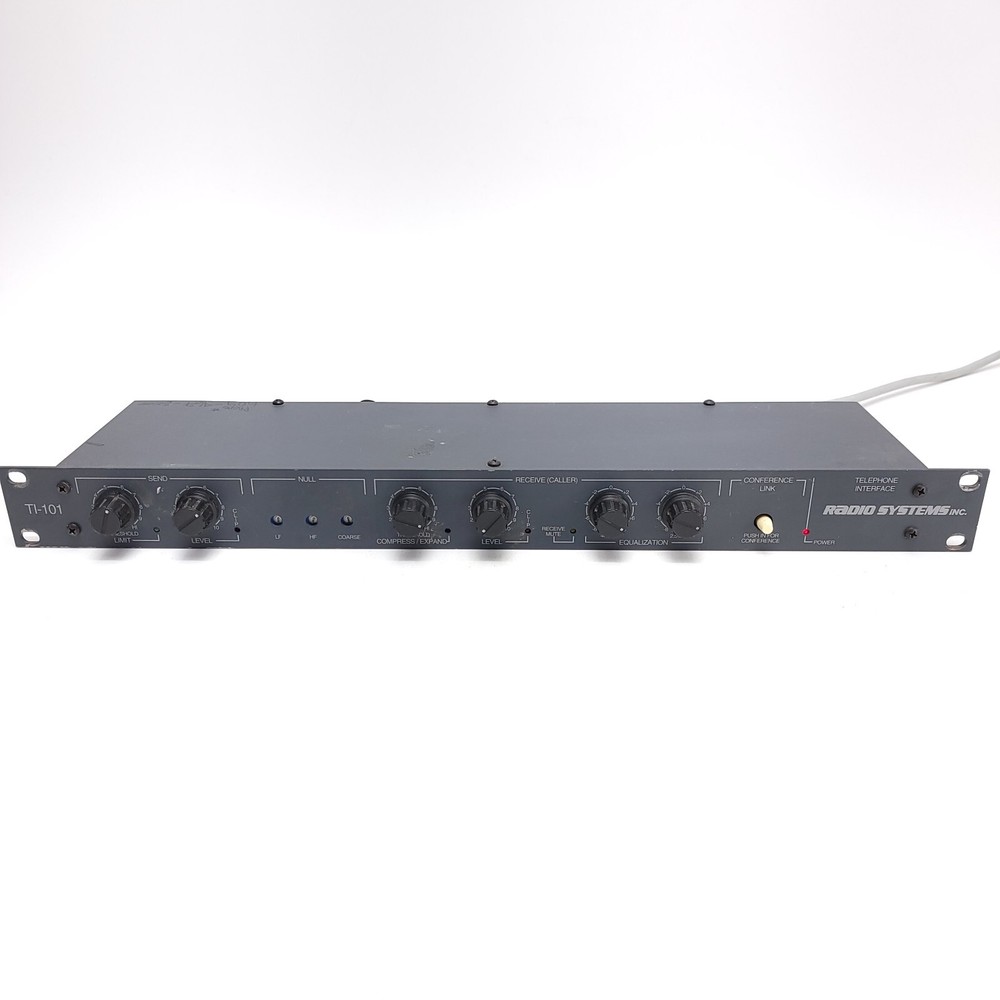 Radio Systems TI-101 Telephone Interface Broadcast Equipment UNTESTED