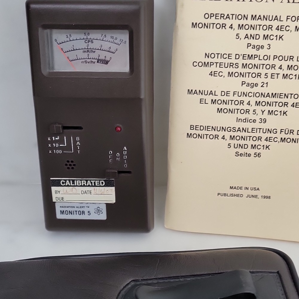 Radio Communication Power Meter with Analog Watts Scale