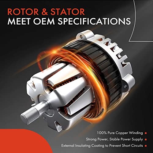 Alternator Compatible with Mini Cooper 2007 2008 2009 2010 2011 2012 2013