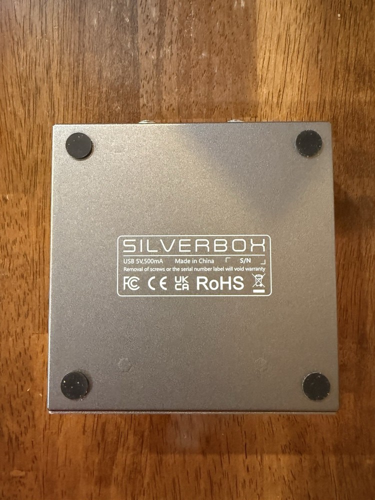 Leo Jaymz Silverbox 6 Effects Modules, 80 Presets Chargeable