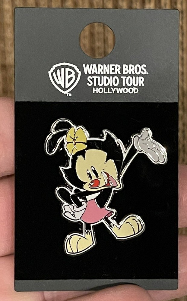 Warner Bros Studio Tour Animaniacs Dot Enamel Pin New