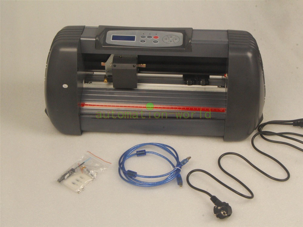 14 " Vinyl Cutter Plotter Machine 375mm Paper Feed Sign Sticker Making Machine