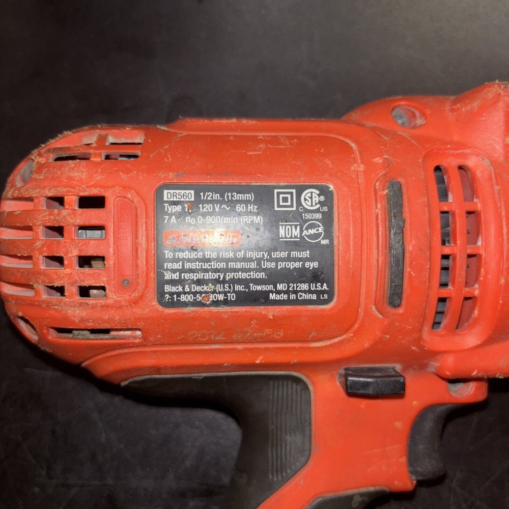 Black And Decker DR560 7AMP 1/2”