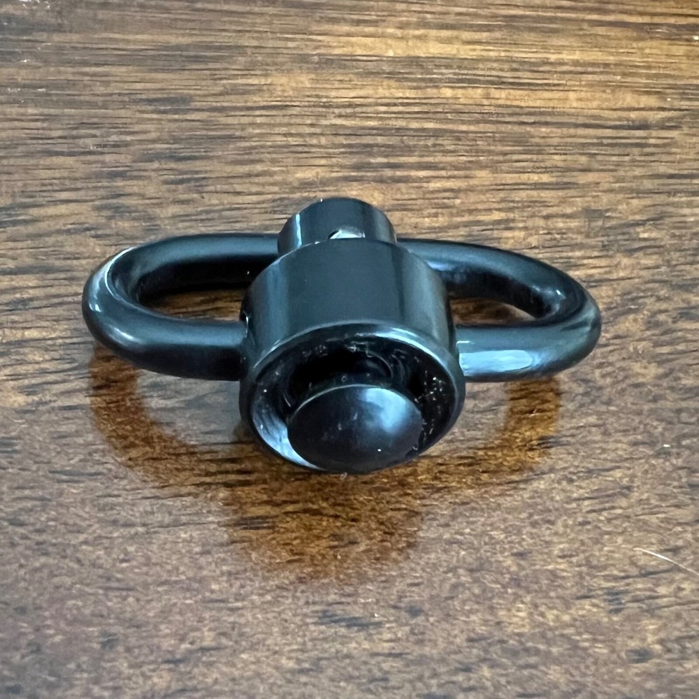 QD Quick Detach Sling Swivel Push Button Black