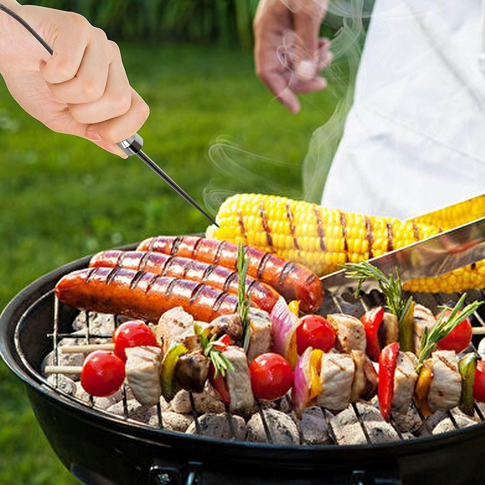 NutriChef Replacement Thermometer Probes for Meat Size Small 80PG - Silver