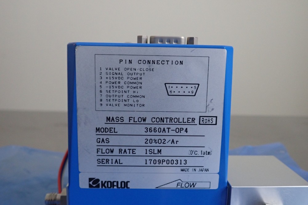 Kofloc 3660 Mass Flow Controller Model 36AT-OP4