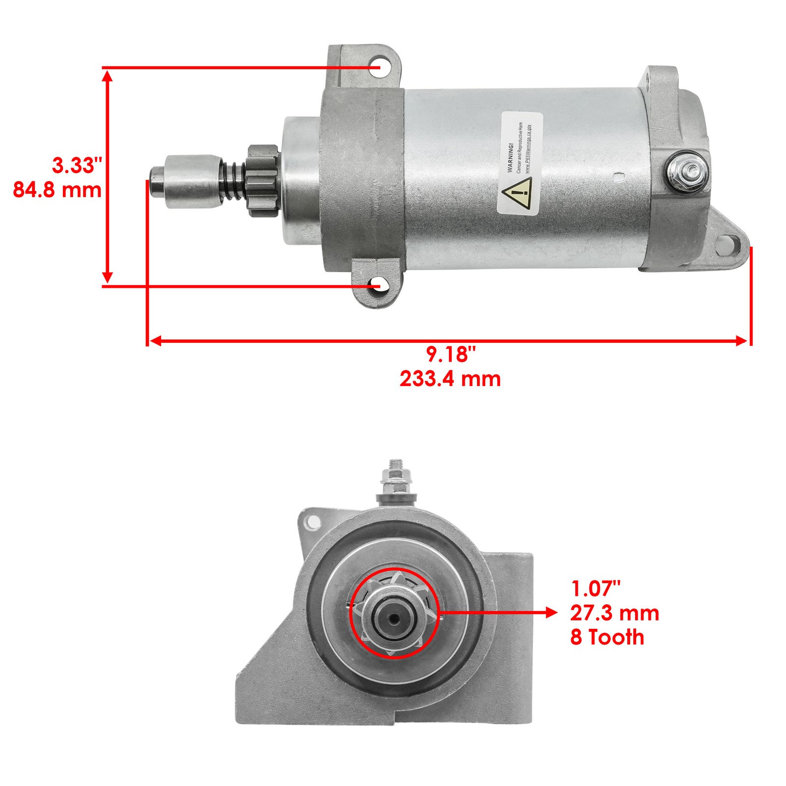 for Ski-Doo Mx Z ZX 500 600 700 800 1000 Starter 2001 2002 2003 2004-2007 New