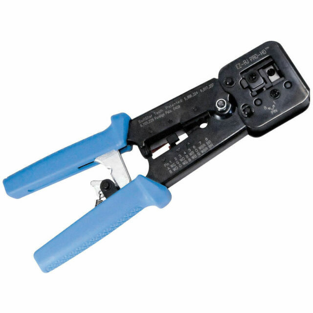 Platinum Tools 100054C Clamshell EZ-RJPRO HD Crimp Tool