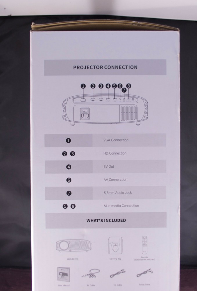 VANKYO LESIURE 510 (HD Movie Projector)