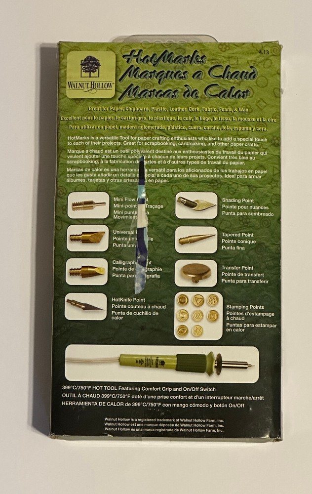 Creative Hot Marks Tool 15 Points Hot Cutting NEW