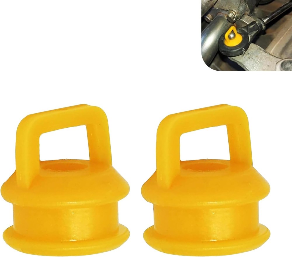 2 PCS Shift Cable Linkage Bushing, Transmission Shifter Cable Bushing Rubber Rep