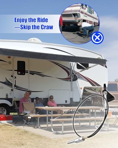 Remote Latch Cable Compatible with Andersen Ultimate 5th Wheel Connection