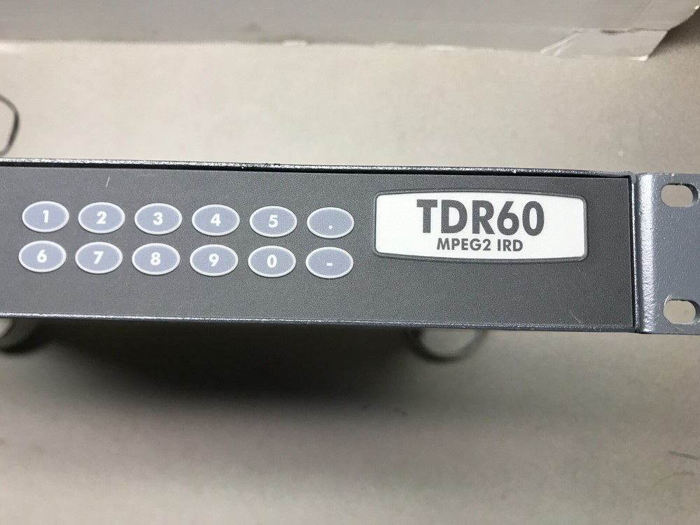 Tiernan TDR 60 IRD MPEG2-DVB receiver decoder TDR60
