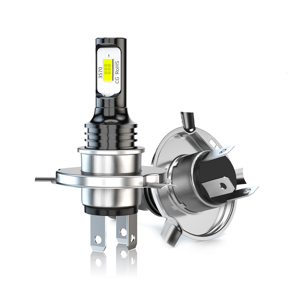 2pcs H4 SUPER LED Headlight For Yamaha Apex GT RX10GT 2006-2010 Snowmobile Bulbs