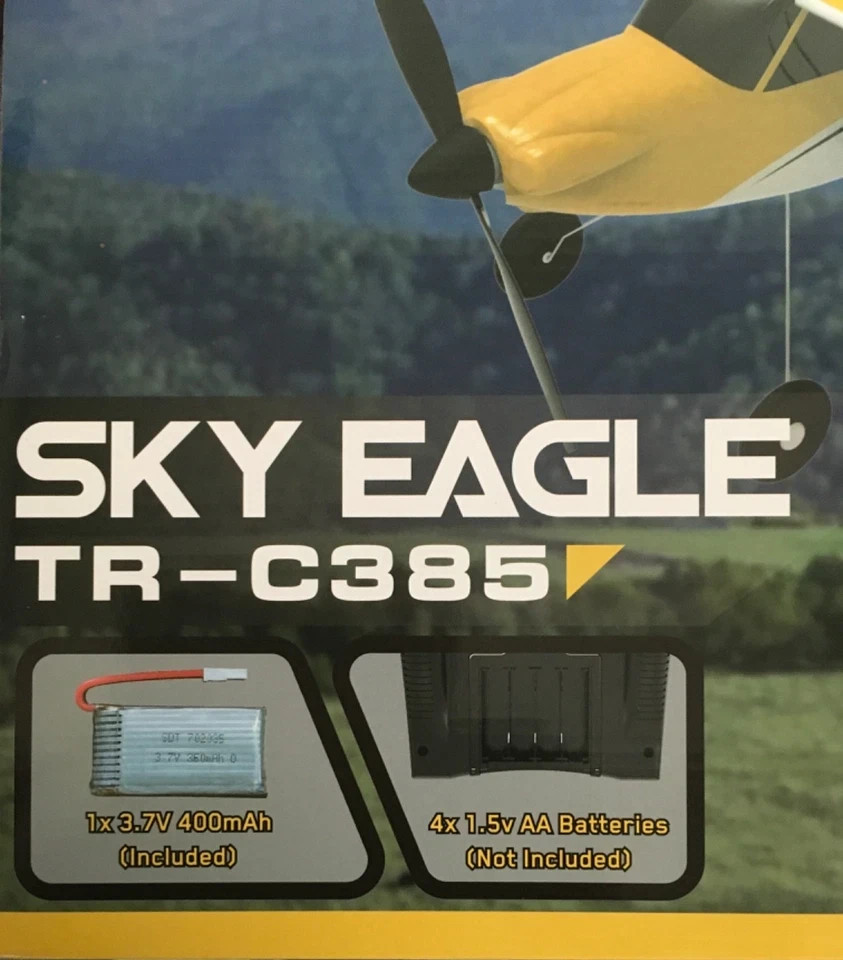 Top Race Sky Eagle TR-C385 2.4G Remote Control NEW!!!