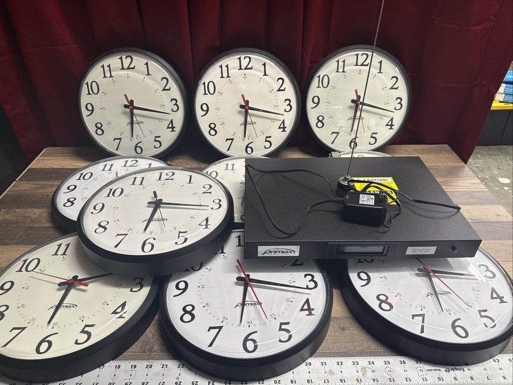 Primex Wireless FM-72 1-Watt Transmitter With 10 Working Clocks