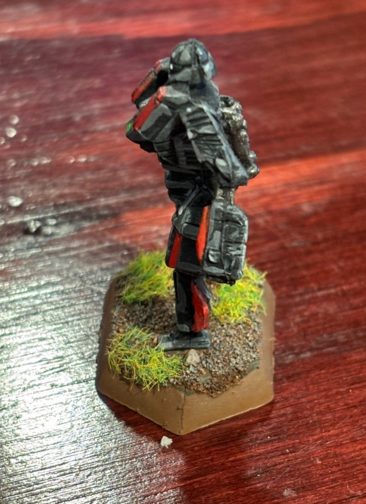 Battletech Painted Plastic Miniature "Dervish" Wolf's Dragoons Based