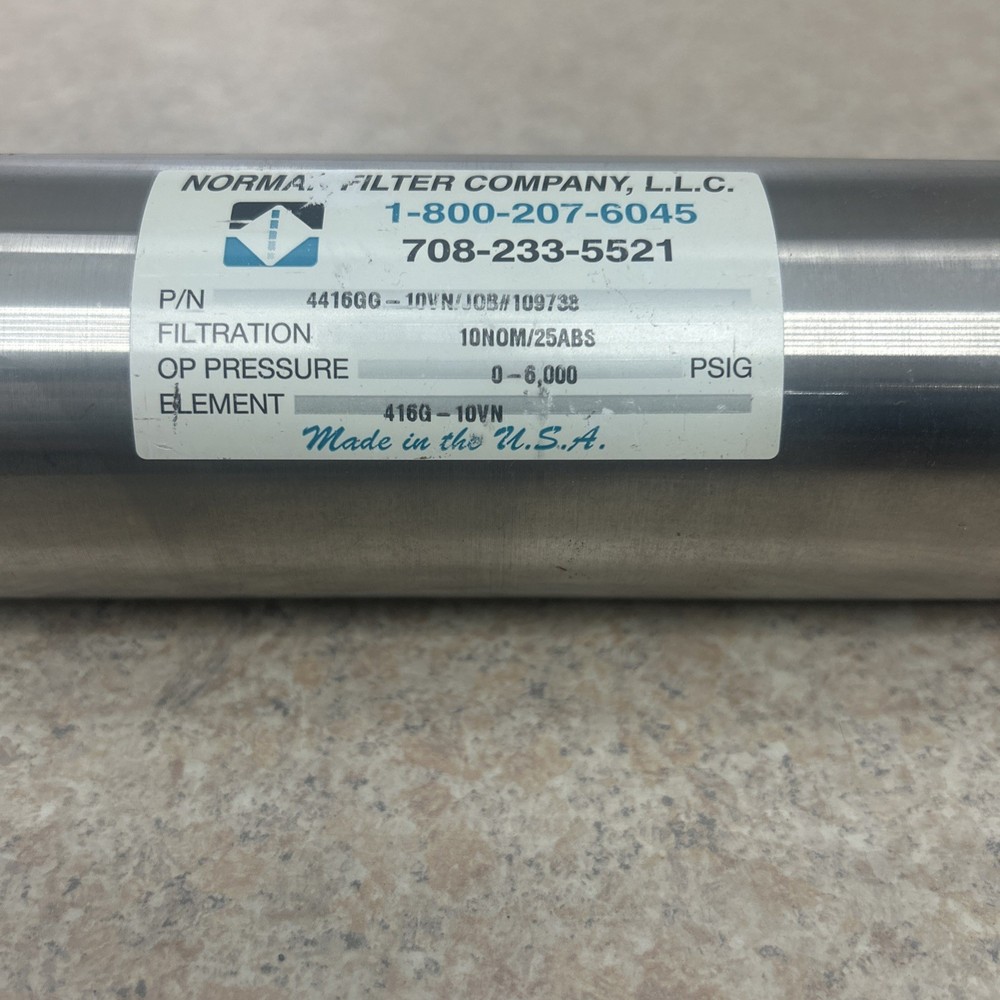 NORMAN FILTER COMPANY FILTER 416G-10VN ELEMENT
