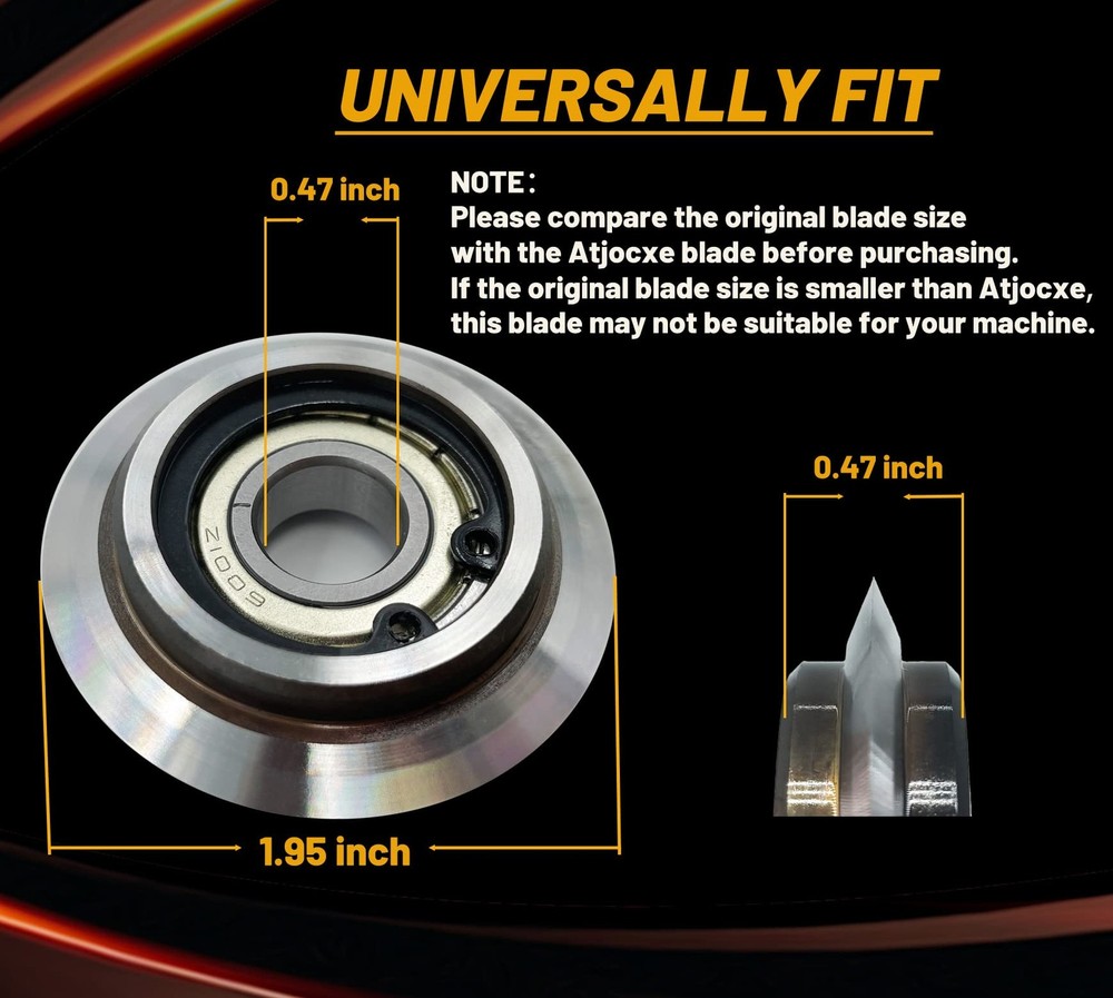 Upgraded Replacement Blade for Copper Wire Stripping Machine Powered Chrome