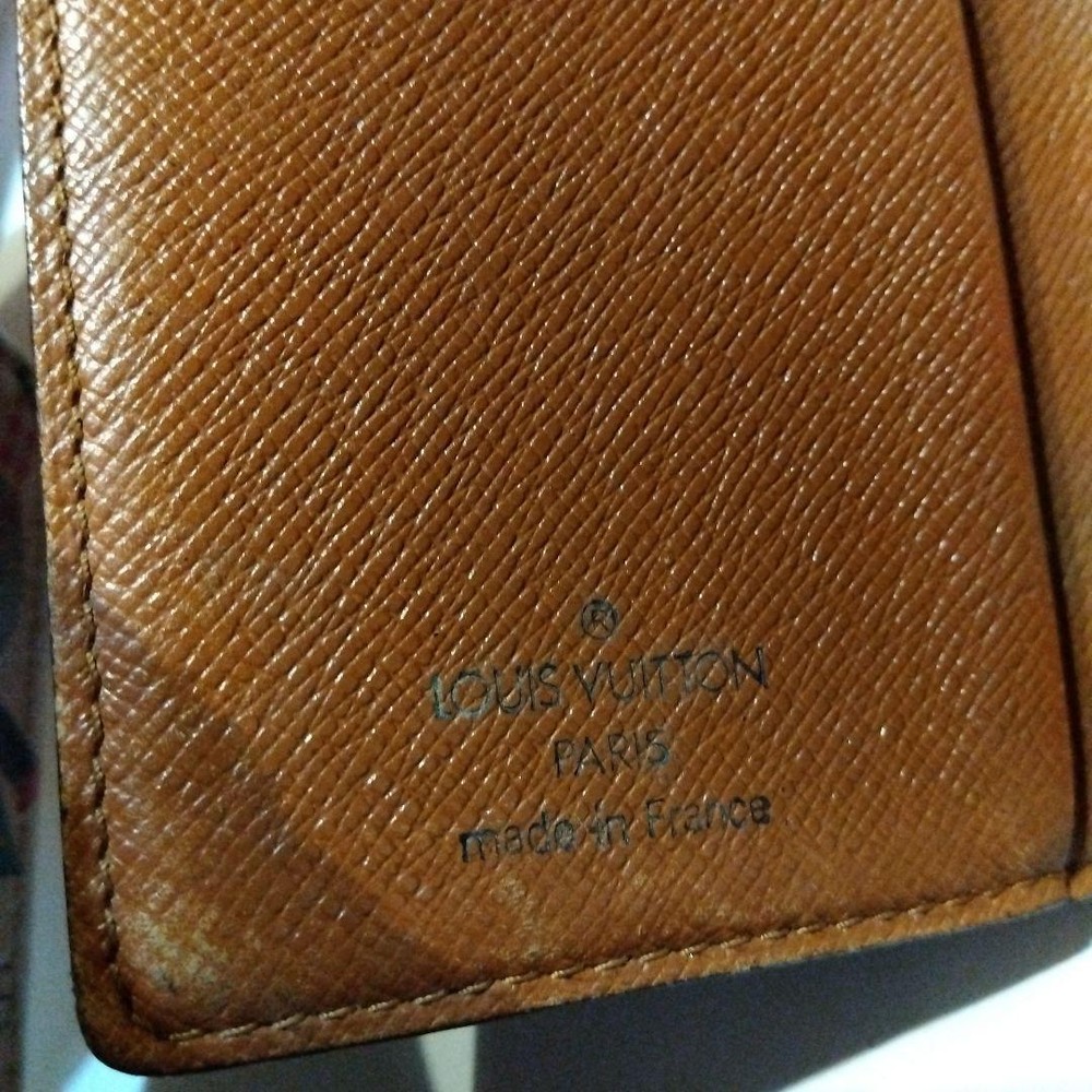 Louis Vuitton notebook cover monogram insert type 19