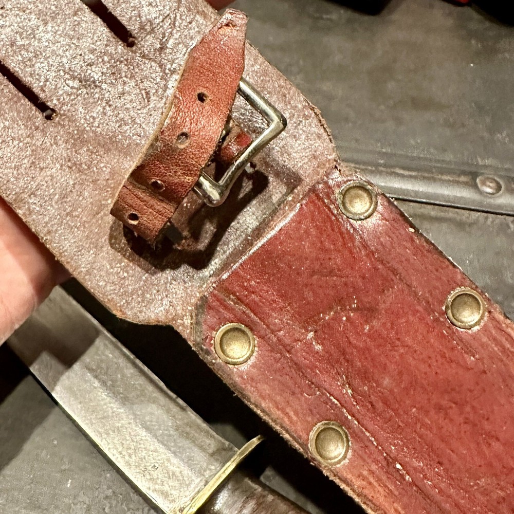 WWII Customized Fighting Knife W/ Sheath