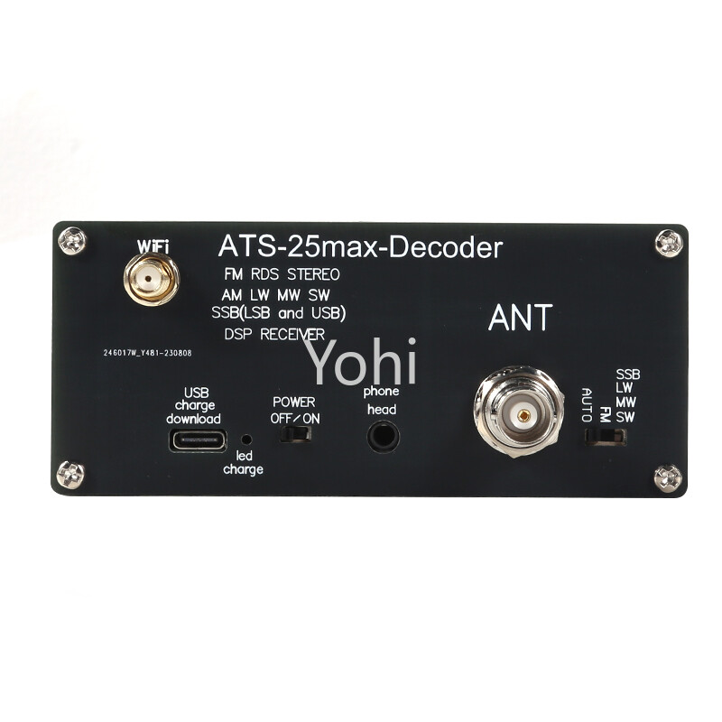 ATS25 Max Decoder Si4732 Full Band Radio Receiver Support CW RTTY FT4 FT8 LSB SW