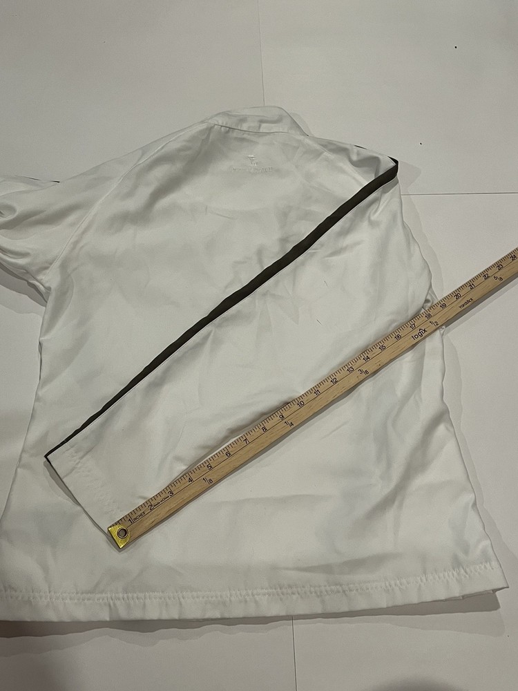 pebble beach performance white golf jacket Large See Pictures