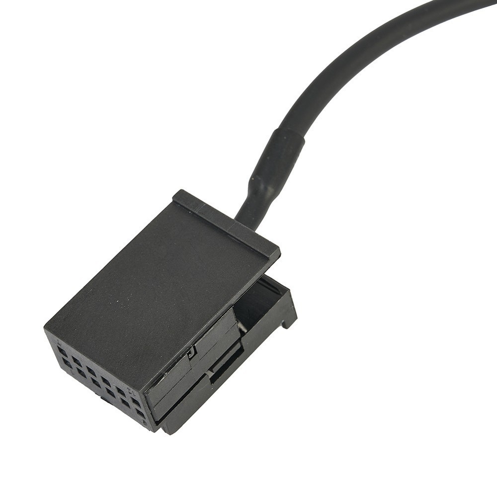 AUX USB Interface Panel Adapter And Socket Plastic USB2.0 Black For