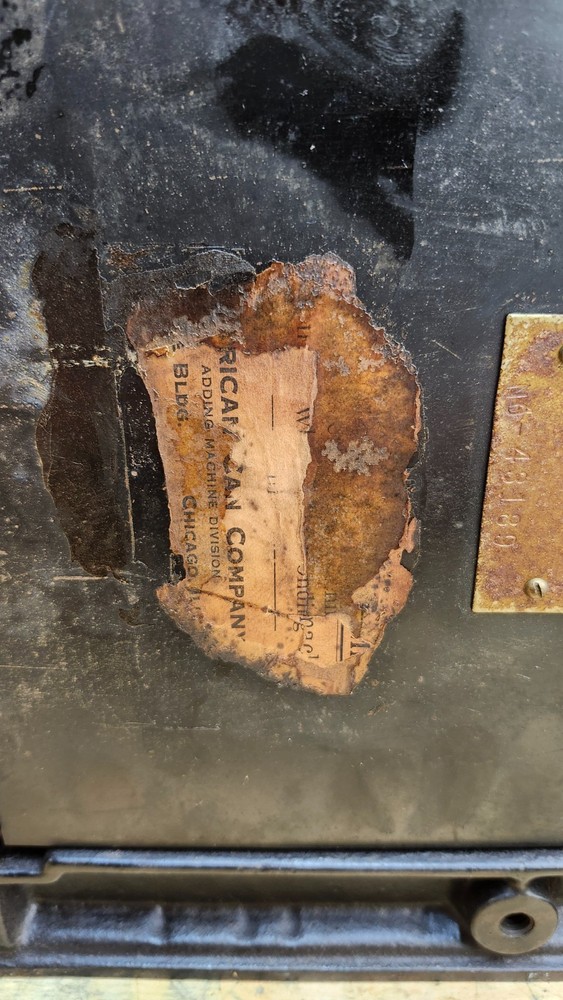 Vintage American Adding Machine American Can CO. MODEL 4